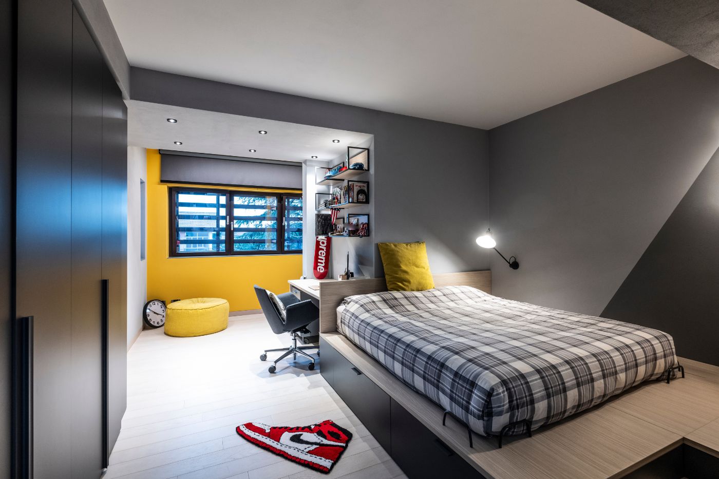 Realizzazioni 64 arredo camera none atrium 4